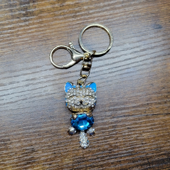 boutique Accessories - Kitten Keychain Bag Charm NWT